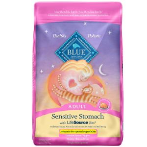 Blue Buffalo Adult Sensitive Dry Cat Food- Best Dry Food